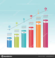 Bar Chart Graph Diagram Statistical Business Infographic