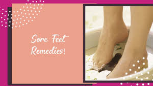 home remes for sore aching feet