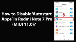 May 2, 2020 #2 just read the first page of an selected rom. How To Disable Autostart Apps In Redmi Note 7 Pro Miui 11 0 Youtube