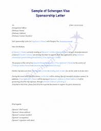 How to write an application letter for visa. Sponsorship Letter For Schengen Visa Free Sponsorship Letter From Sponsor