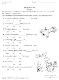 English Prepositions Worksheets Primalvape Co