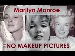 marilyn monroe no makeup pictures