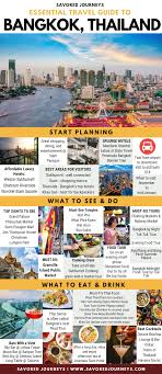 essential travel guide to bangkok