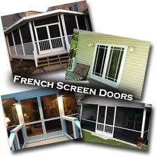 French Screen Doors Entry Double