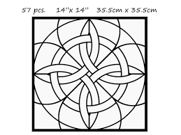 Celtic Knot Pattern For Stained Glass