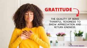 Gratitude ~ Definition and Meaning | Positive Words Research - YouTube