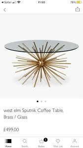 west elm coffee table in exeter