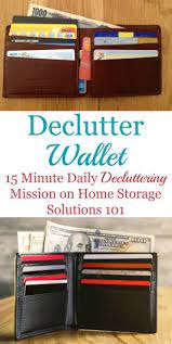 How To Declutter Wallet Keep It That Way