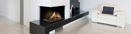 double sided gas fireplaces corner