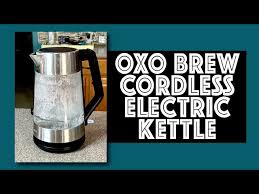 Oxo Brew Cordless Glass Electric Kettle