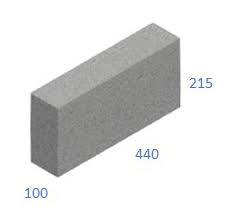 solid concrete block lightweight