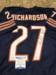 Michael richardson, 59, who won a super bowl with the bears in 1985, was arrested i'm l.a. Mike Richardson Signed Custom Jersey Bears Super Bowl Xx La Mike Rare Beckett Ebay