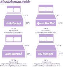 hz hy queen size bedspread purple