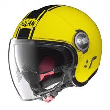 Nolan N21 Visor Duetto Jet Helmet Led Yellow