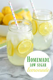 homemade lemonade
