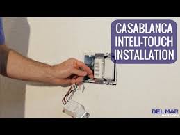 Casablanca Inteli Touch Wall Control