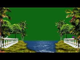 river green screen background video