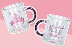 gl mugs with glitter handles