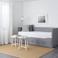 Perfect if you are tight on space. Hemnes Grey Day Bed With 3 Drawers Ikea