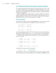 Iterative Methods Of Solving Linear Systems