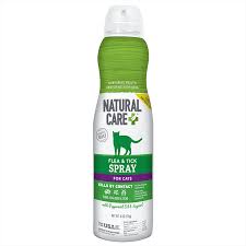 natural care flea tick spray for cats with peppermint oil eugenol 6 oz