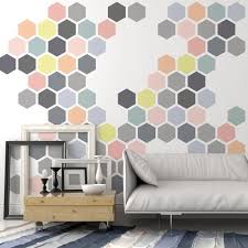 Honeycomb Stencil For Painting Walls