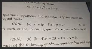 Ii X2 23 X 1 0 Quadratic Equations