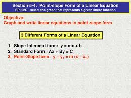 graph and write linear equations in