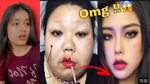 crazy asian makeup transformations