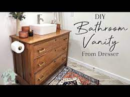 Dresser Into Bathroom Vanity Vessel
