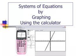 Ppt Systems Of Equations By Graphing