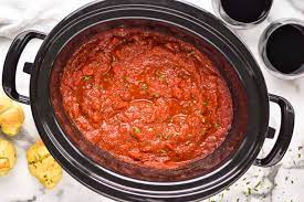 crockpot spaghetti sauce simple joy