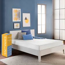 Cooling icelux fabrictm enhanced fabric cover is cool to the touch; Simmons 8 Firm Gel Memory Foam Mattress Reviews Wayfair