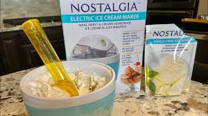 nostalgia electric ice cream maker
