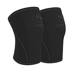 Kniebandage 7mm 1 Paar Knee Sleeves Hochleistungskniestützhülle Für Gewichtheben Powerlifting Crossfit Knee Wraps Straps Bietet