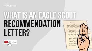free eagle scout letter of