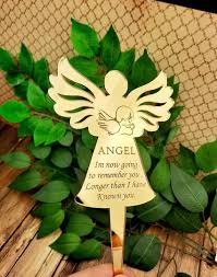 Angel Garden Stake Personalised