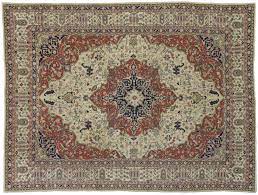9 x 12 antique indian agra rug 71437