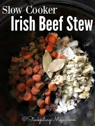 slow cooker irish beef stew