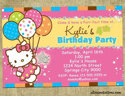Hello Kitty Birthday Invitation Printable Free Hello Kitty