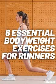 bodyweight exercises for runners
