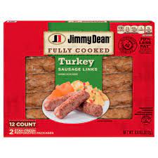 jimmy dean sausage links turkey fully