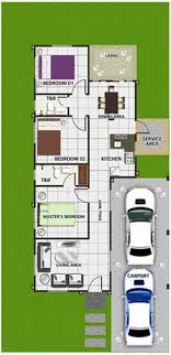 Bungalow House Model 8 Floor Plan