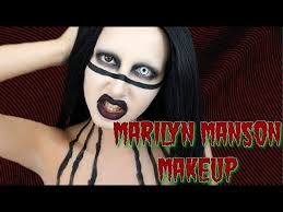 marilyn manson makeup tranformation