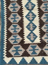 handmade wool rug 100x60cn small carpet