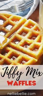 I consider it a rich special treat so only make it occasionally. Jiffy Cornbread Waffles So Easy And Loved By Families Everywhere