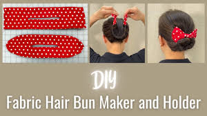 If you don't own a hair doughnut already, head over to my blog. How To Make Diy Fabric Hair Bun Maker And Holder Mono Magic Youtube