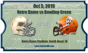 Notre Dame Fighting Irish Vs Bowling Green Falcons Football