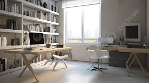 3d background office furniture