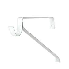 Everbilt White Adjustable Shelf Bracket